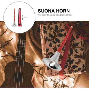 Музыкальный Инструмент Suona Premium Wood Crafts Традиционный Для Начинающих, Использующий Практичные Деревянные Игрушки-Головоломки С Ключами